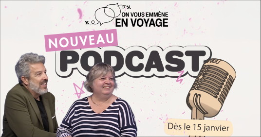 Voyage Vasco lance son nouveau podcast « On vous emmène en voyage! »