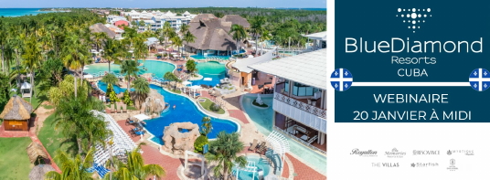 Blue Diamond Resorts Cuba nomme Duval Communication pour sa représentation au Québec
