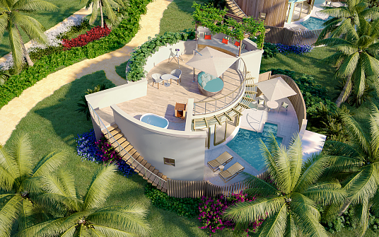 Sandals® Saint Vincent dévoile de nouvelles villas Rondoval  à venir en novembre 2026