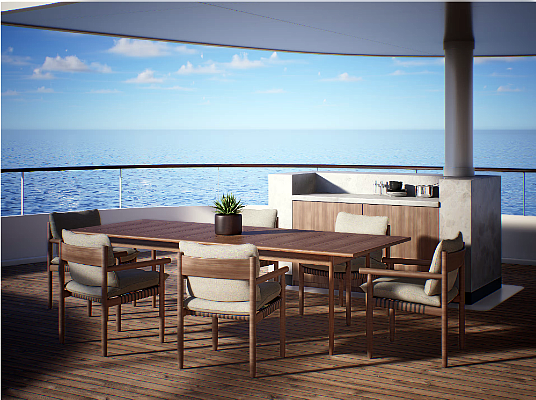 Crystal Cruises dévoile la toute première suite du propriétaire à bord du Crystal Grace