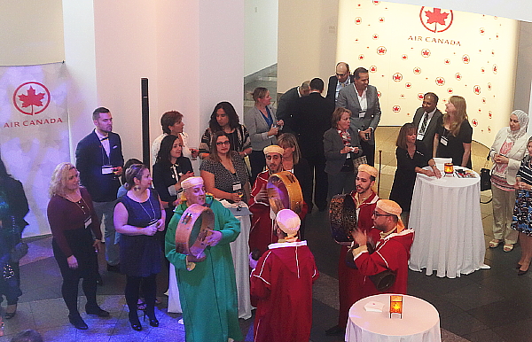 Air Canada souligne avec éclat son nouveau service vers le Maroc  Air Canada souligne avec éclat son nouveau service vers le Maroc