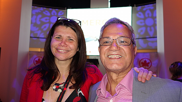 Johanne Gervais, conseillère et Driss Regragui, président de Terratours.