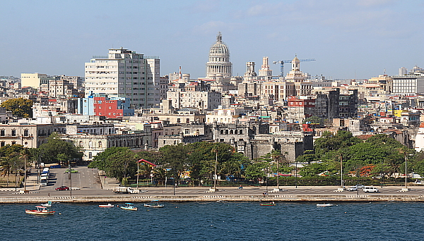La Havane, vue de la forteresse Morro-Cabana