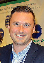 Christian Roussin, responsable des ventes agence de Westjet au Québec