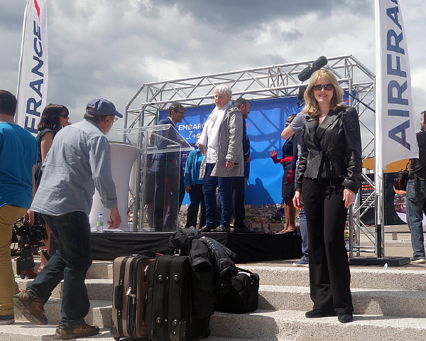 Diane Audet, chargée des communications d'Air France / KLM au Canada Diane Audet, chargée des communications d'Air France / KLM au Canada