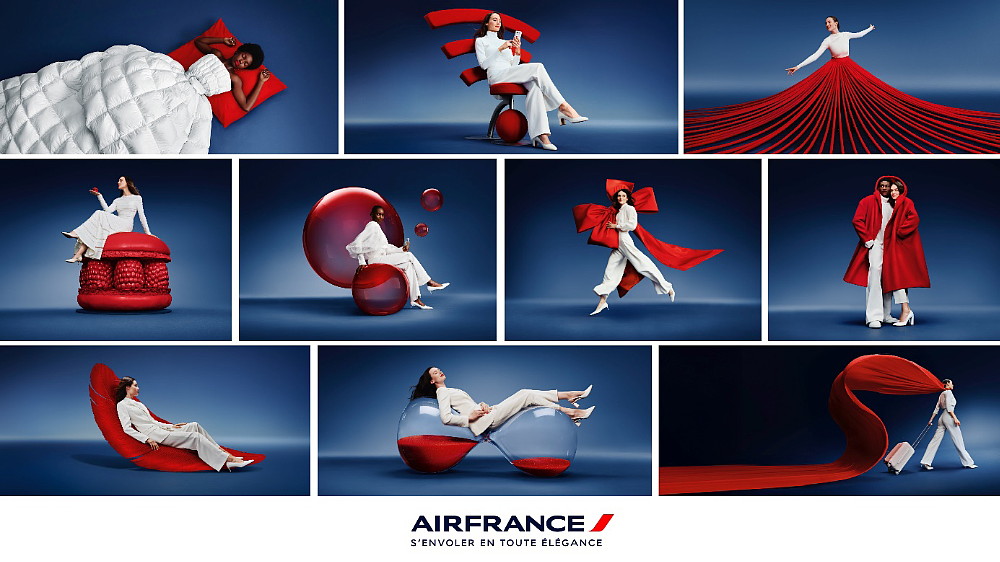 Air France lance une nouvelle campagne publicitaire pour continuer à illustrer sa montée en gamme