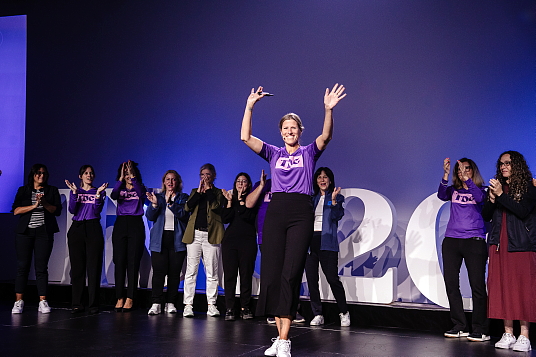 Karine Gagnon lors du rendez-vous 2025