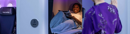 L’avenir des voyages long-courriers : le Skynest™ économique d’Air New Zealand propose des couchettes