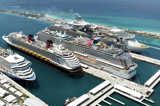 Le terminal croisières de Nassau