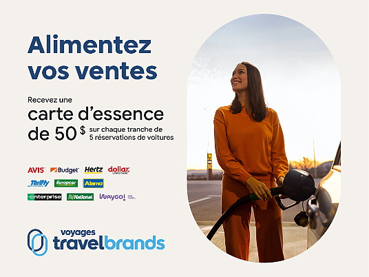 Voyages travelbrands relance son incitatif populaire « Alimentez vos ventes » avec les locations de voiture