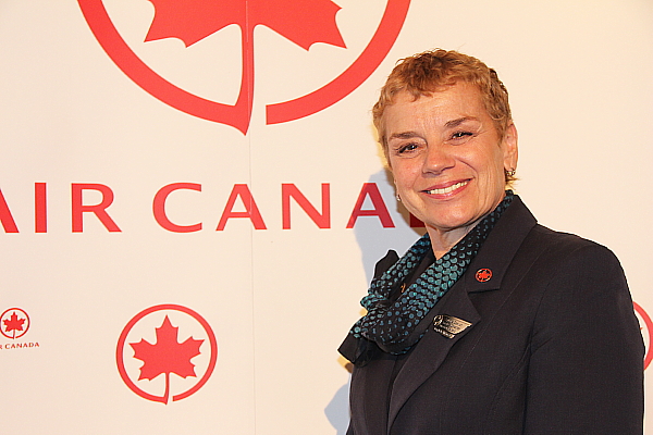 Sylvie Daoust, directeur de bord pour Air Canada