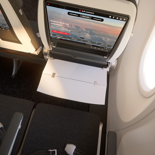 Classe économique de l'A321 XLR