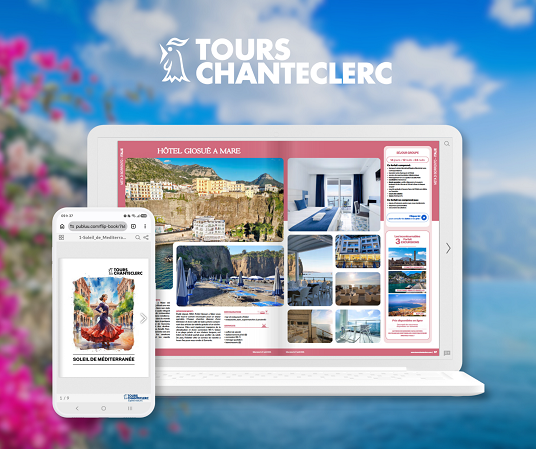 Tours Chanteclerc dévoile un nouveau concept de brochures évolutives pour 2027
