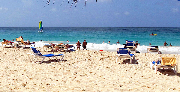 Vue de la plage